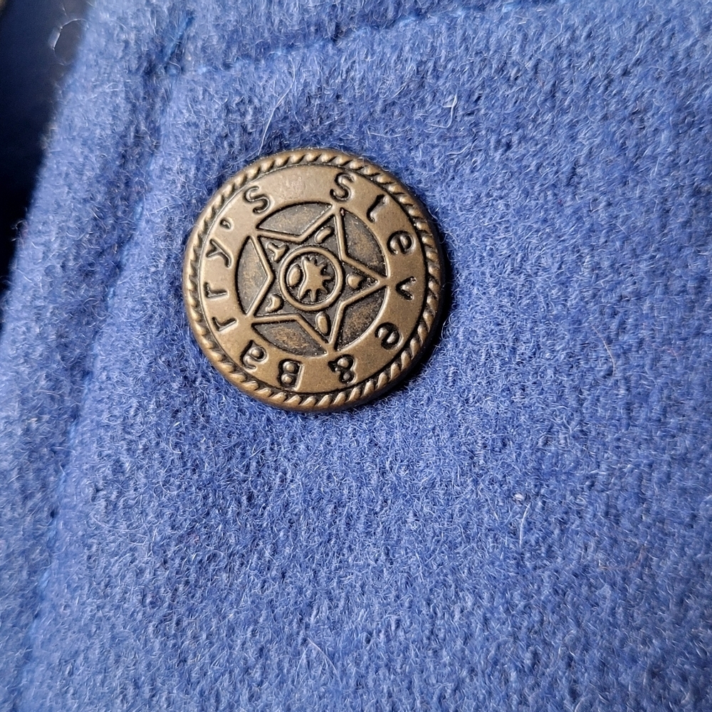 Vintage Steve & Barry’s Navy University Jacket Mens Exrta Large XL Lettermans - Picture 5 of 16